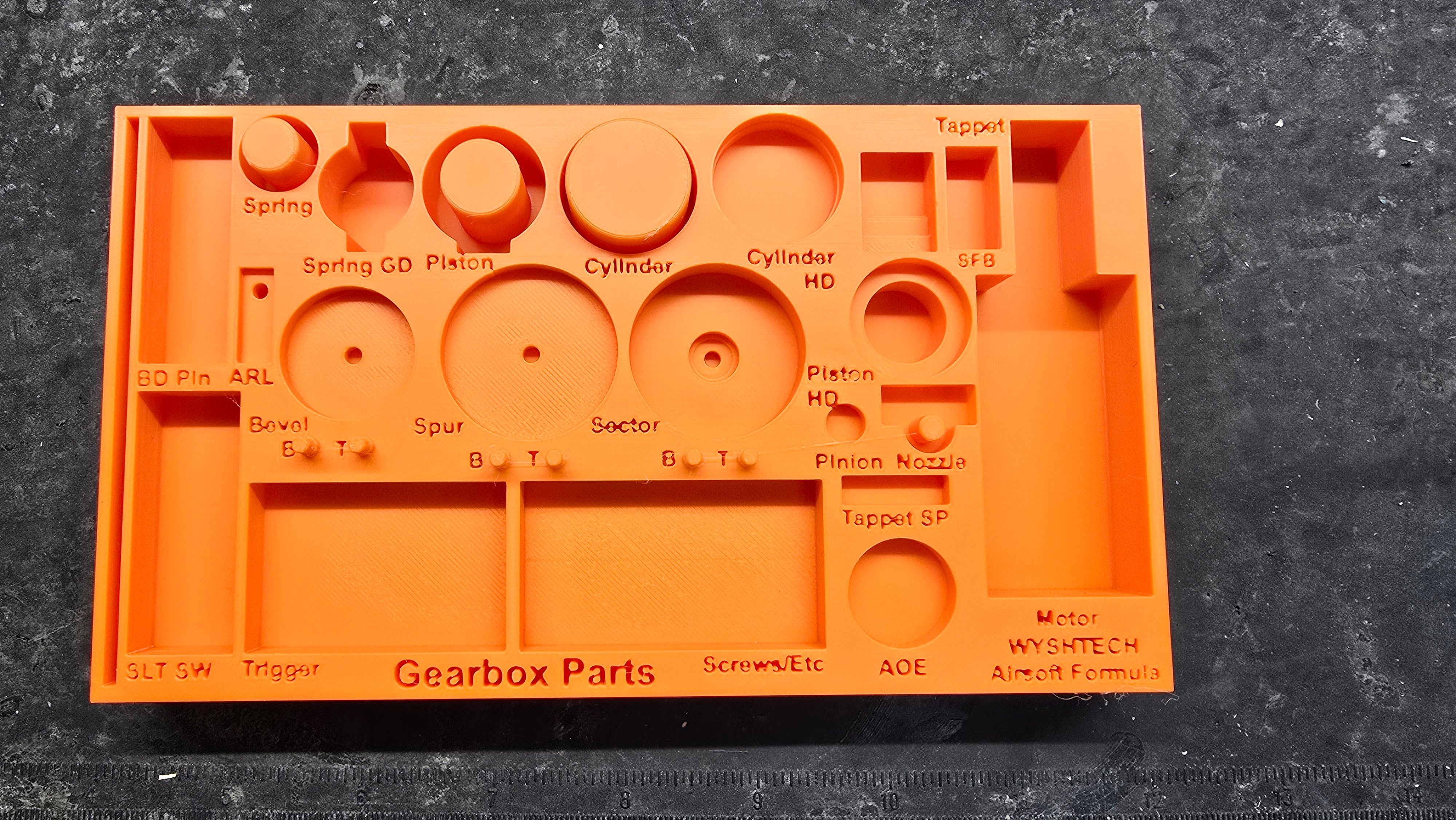 Wyshtech AEG Parts Tray