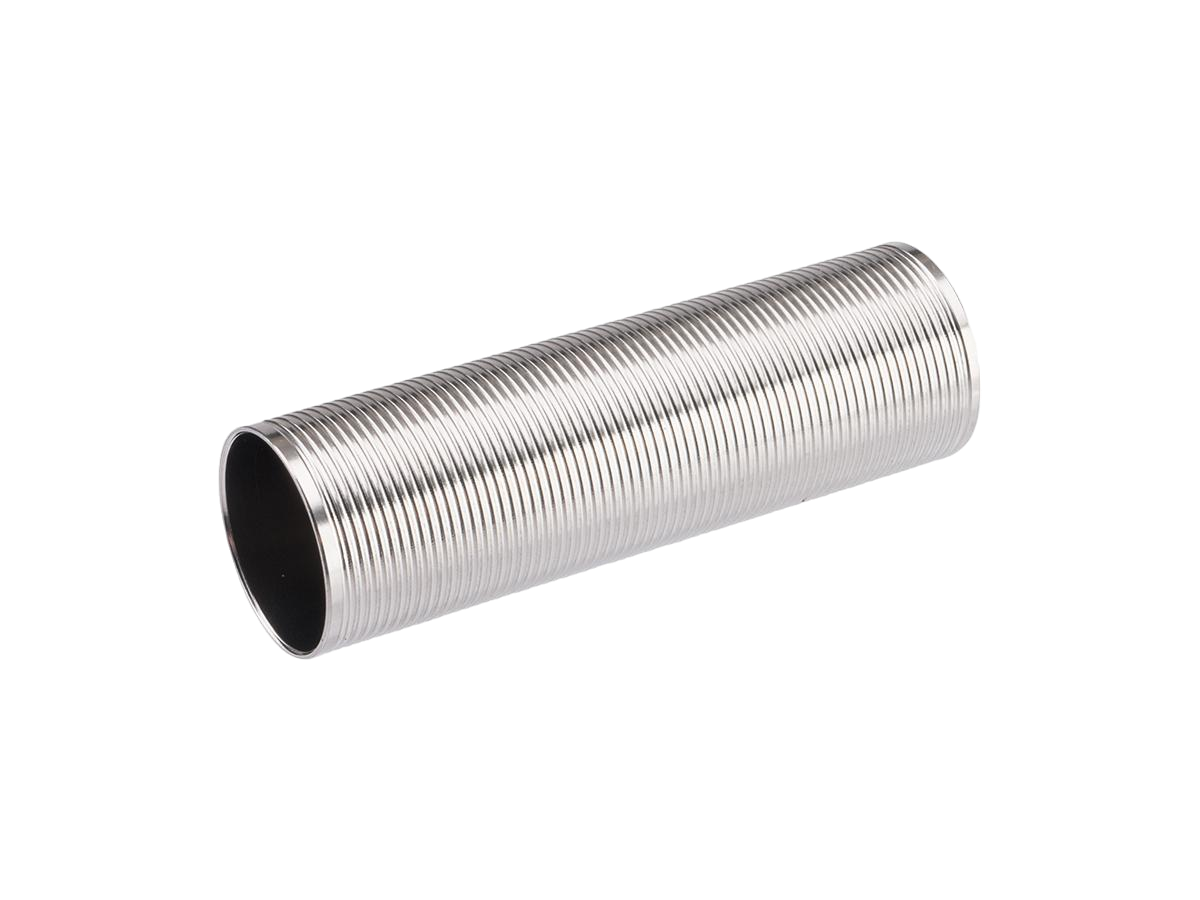 CYMA Stainless Steel Ribbed Full Cylinder for SR-25, SVD and SVU Airsoft AEG Rifles (Size: 82mm)