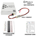 PERUN ETU++ Upgrade MOSFET Kit 2.0 for G&G AEG Gearboxes