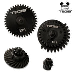 T238 Pro Edition Spiral AEG Gear Set – CNC Steel Airsoft Gearbox Gears (13:1 High Speed / 18:1 High Torque) - WyshTech