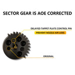 T238 Pro Edition Spiral AEG Gear Set – CNC Steel Airsoft Gearbox Gears (13:1 High Speed / 18:1 High Torque) - WyshTech