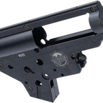 Retro Arms CZ Billet CNC 8mm Ver.2 Gearbox Shell for M4 / M16 Series Airsoft AEG Rifles (Color: Black)